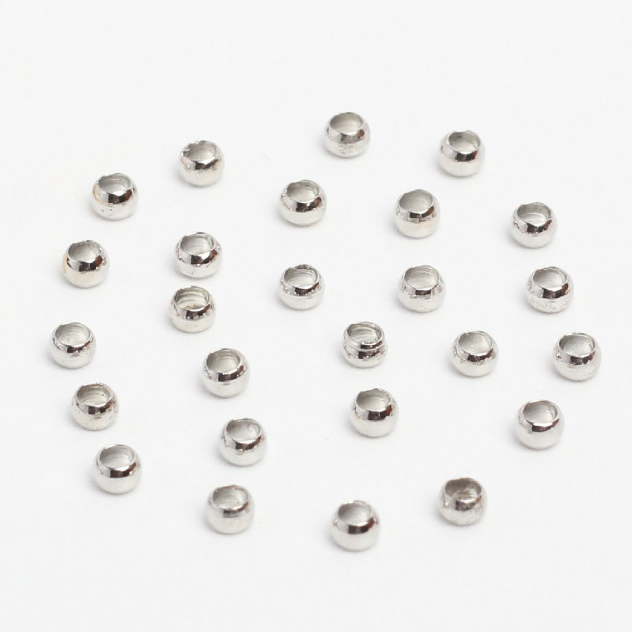 [E124] 2.5mm Crimp Beads