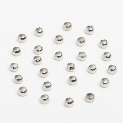 [E124] 2.5mm Crimp Beads