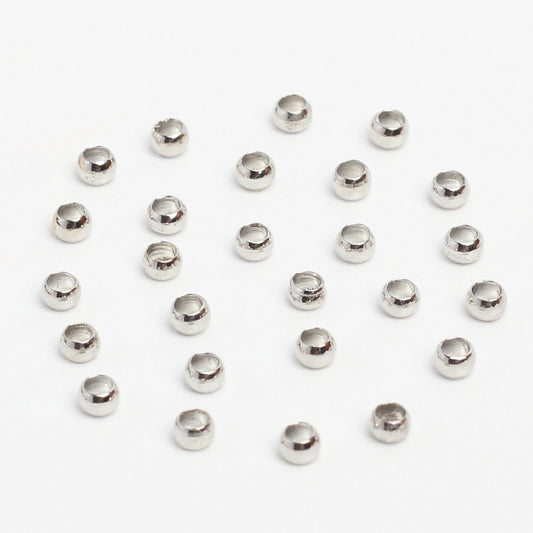 [E124] 2.5mm Crimp Beads