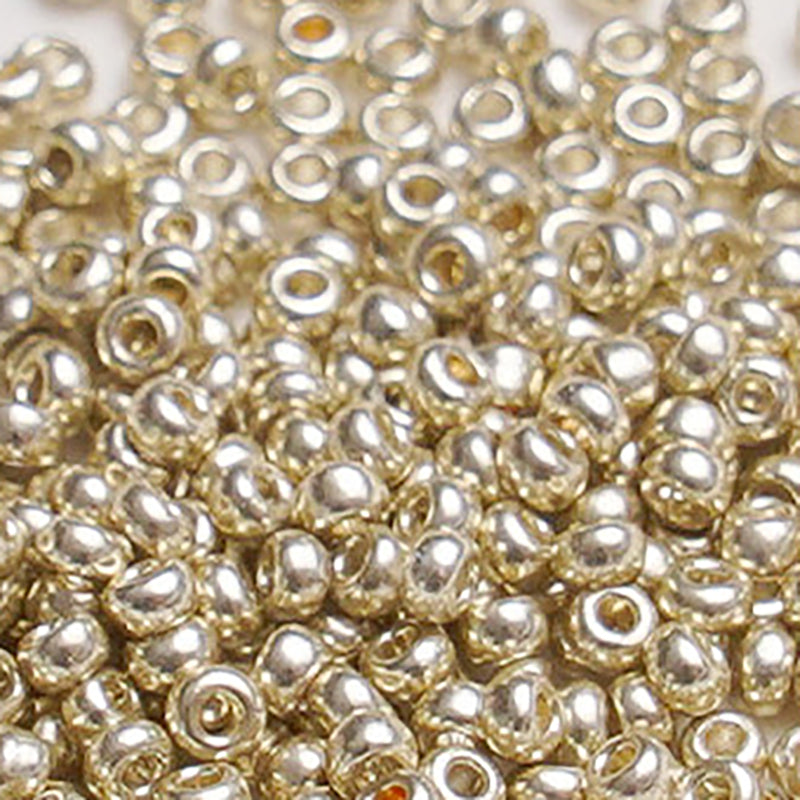 [S164] 2mm Glass Metallic Color Seed Beads