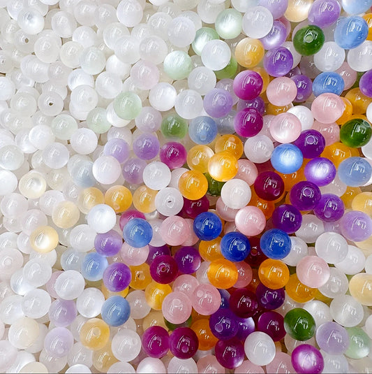 New!🆕[B137] 10mm UV Reacitve Resin Beads