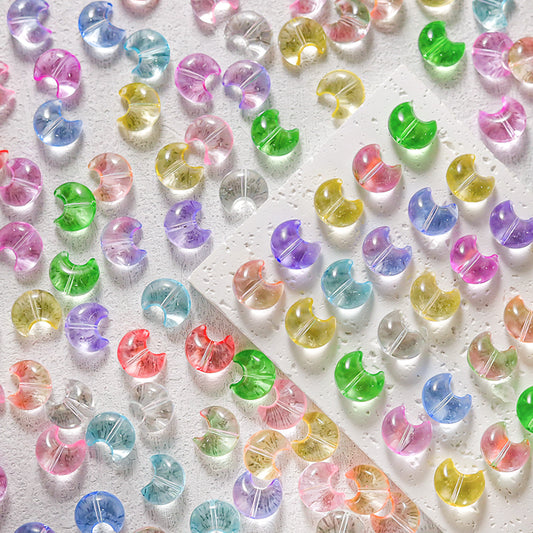 🩵🌛[B115] Heart Beats/ Moon Struck (Glass)