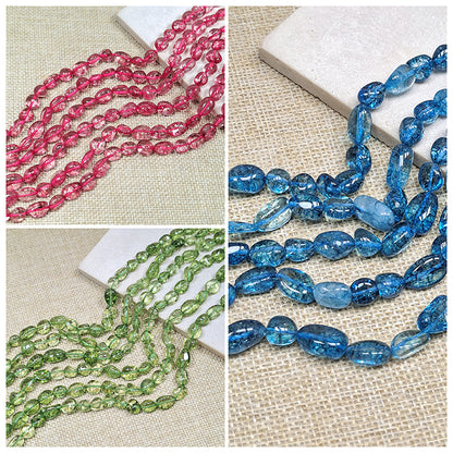 🔥Sale![N145] Natural Quartz Freeform Beads String