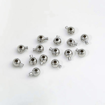 🫕New!🆕[E332] 2.5mm Press-Lock Beads