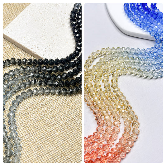 New!🆕[B264] 6mm Gradient Faceted Beads