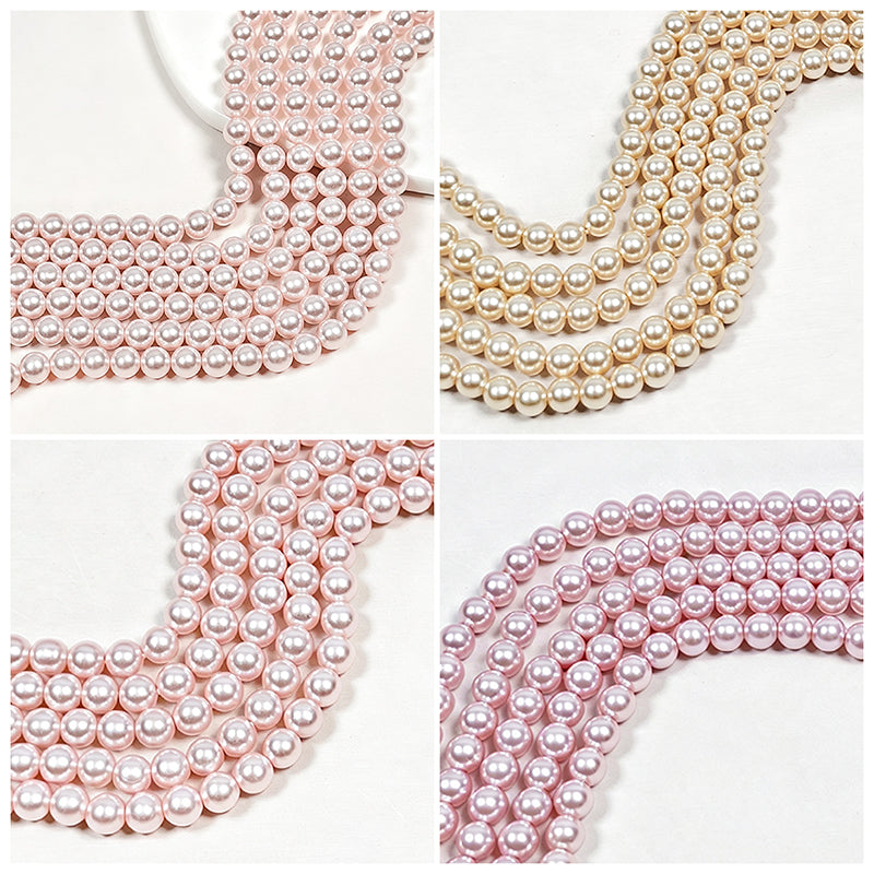 🦪New!🆕[B482] Glass Pearls