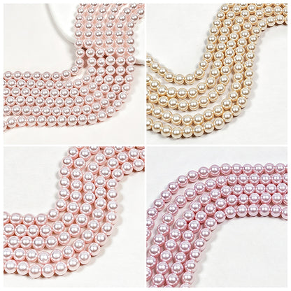 🦪New!🆕[B482] Glass Pearls